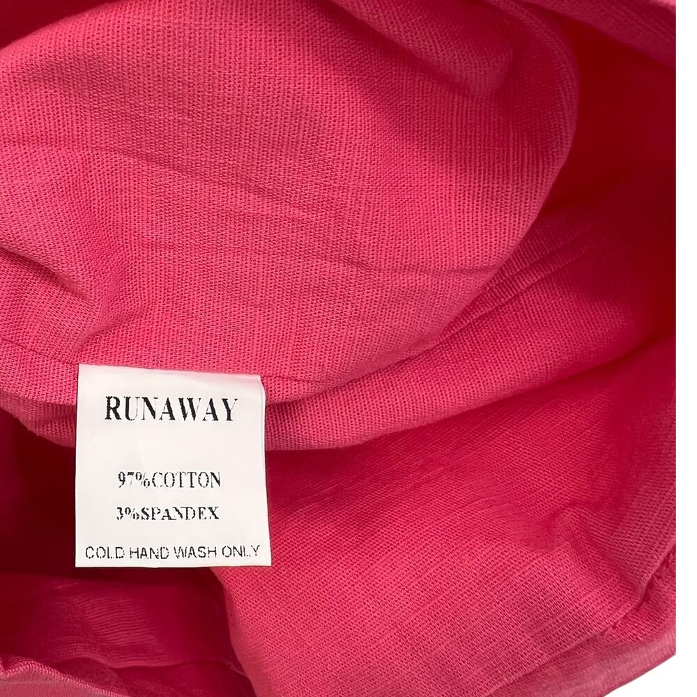 Runaway the Label The Ximena Dress Off the Shoulder Coral Pink Size Small / US 4 - Picture 11 of 12